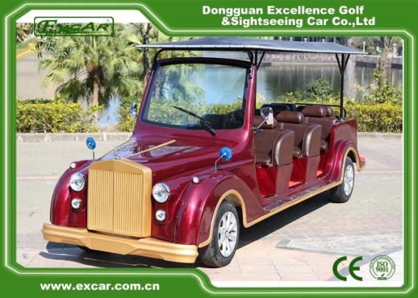 Carros clássicos bondes vermelhos de Excar com bateria Trojan, CE aprovado