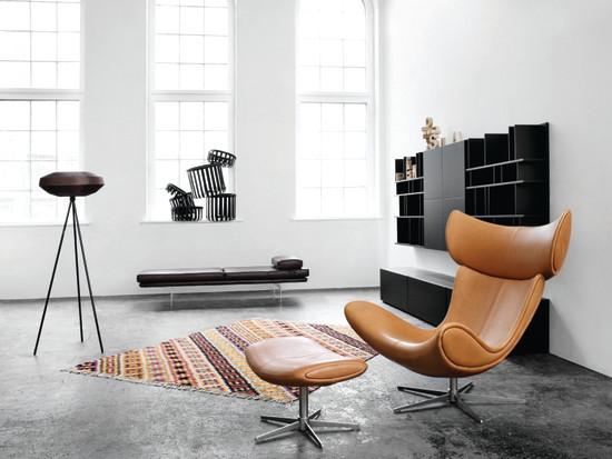 Imola chair exactly copy from Boconcept, Leather imola chair with stainless steel leg