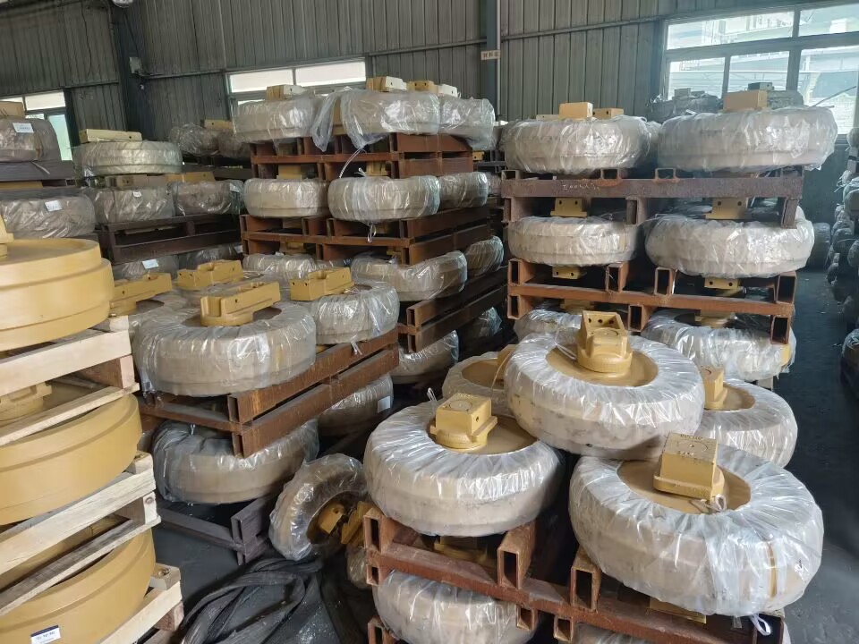 ZX240 ZX200 Запчасти экскаватора Переднее колесо бездельницы Идеальное для ремонтных машин