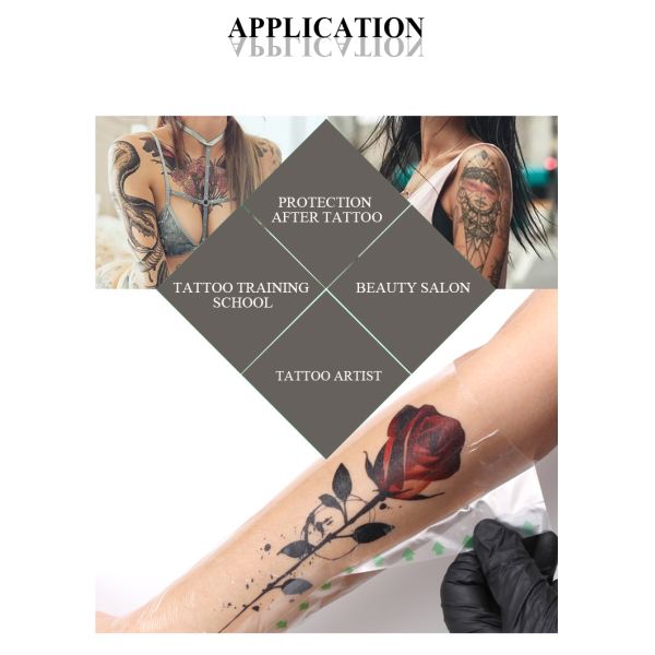 0.01MM Breathable Tattoo Protective Film Tattoo Aftercare Waterproof