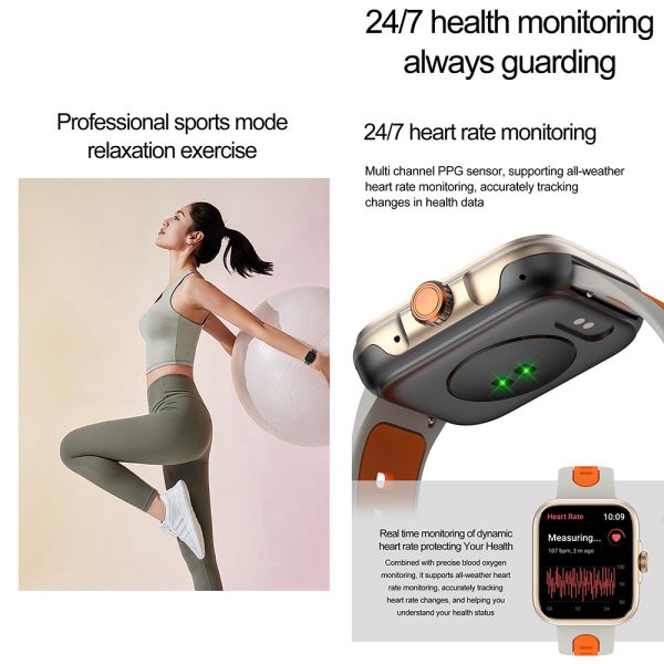 IOS Android smartwatch 1.43''AMOLED HD Screen High Accuracy GPS Track and Multi Sport