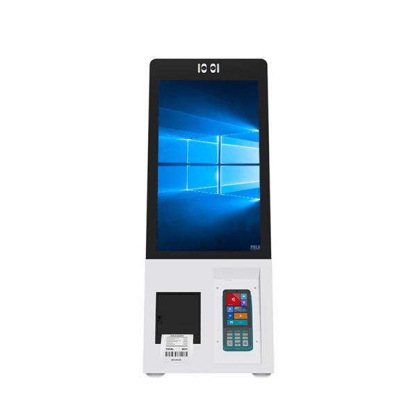 Kiosque de commande en libre-service interactif Windows pour le commerce de détail et la restauration