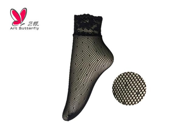 Fashion Design Crystal Women'S Fishnet Ankle Socks / Ankle Tights Socks