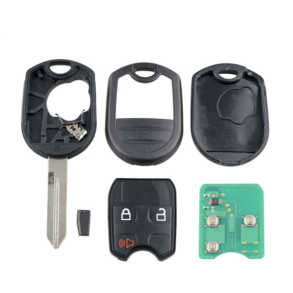 3 Button 315Mhz 4D63 Chip Fob Remote Control Car Key For Ford CWTWB1U793