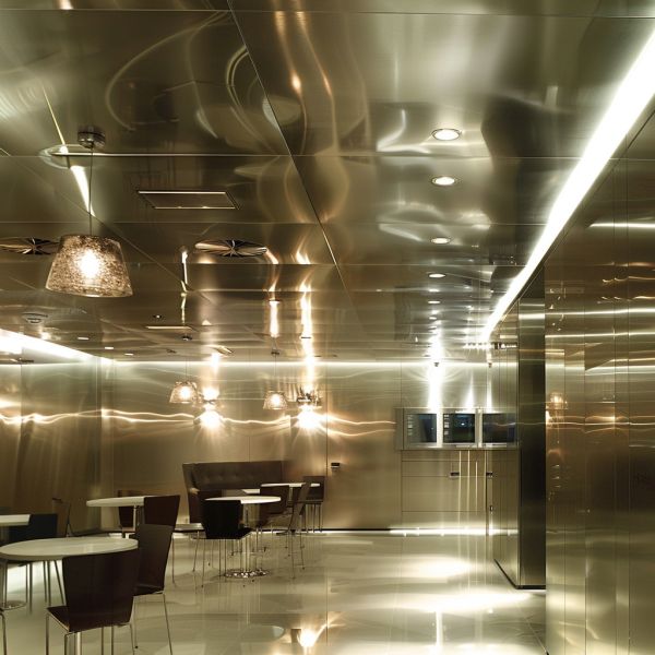 304 Stainless Steel Mesh Square Panel Expanded Metal Wall Panel