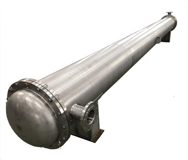 Stainless Steel Sanitary Shell And Tube Heat Exchanger In Oil Refinery