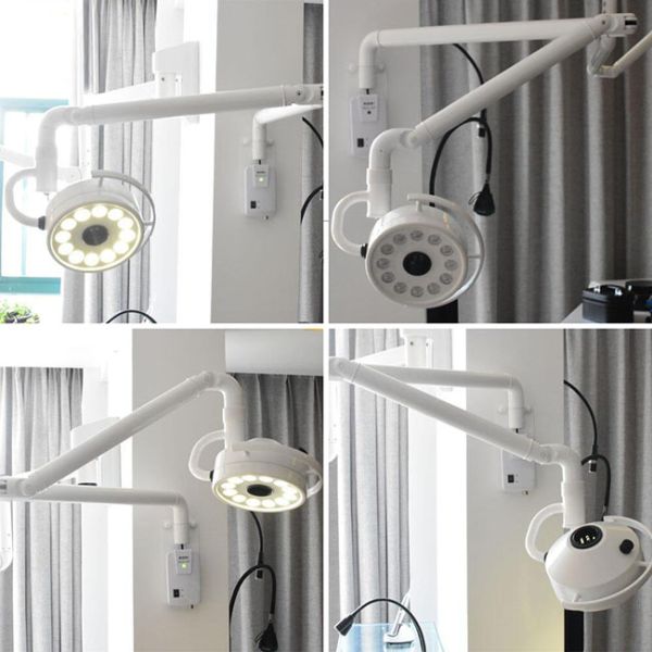 12 Holes Wall Fixed Operating Lamp Medical Illumination Lights For Surgery Clinic