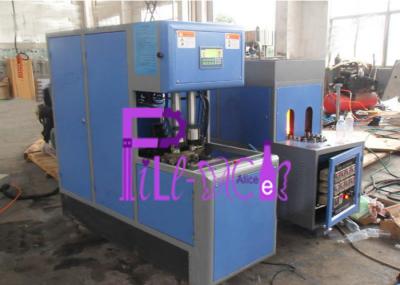 1 litro máquina de sopro do animal de estimação semi automático, capacidade moldando da máquina 1200bph do sopro do estiramento