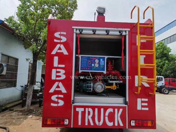 HOWO Rescue Foam Water Tank Tanker Firefighting Engine Fighting Vehicle Engine Fire Truck