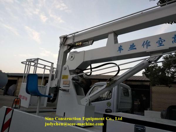 Light Chassis Truck Mounted Aerial Work Platform 18m 360 Degree Rotating