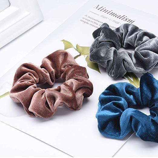 Warrens Girls Other Silk Products 11*4cm Velvet Hair Ties