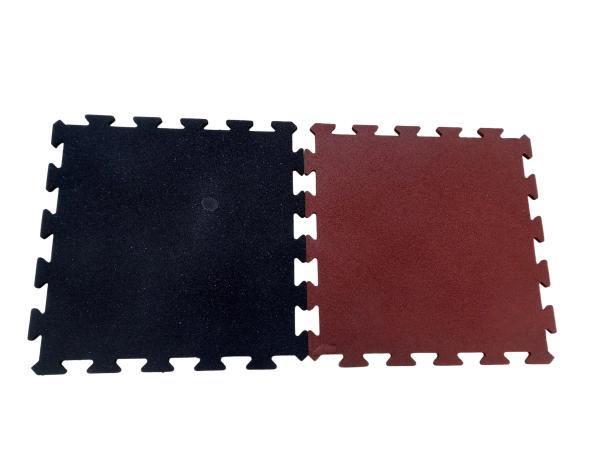 1000mm*1000mm Interlocking Rubber Mat Square Sport Rubber Mats Removable