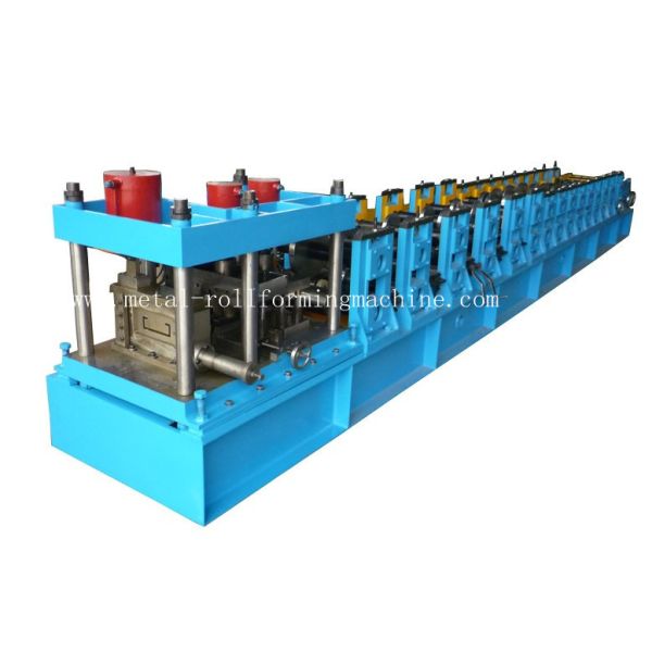 23 Stations C Purlin Roll Forming Machine 15KW , Roof Panel Roll Forming Machine