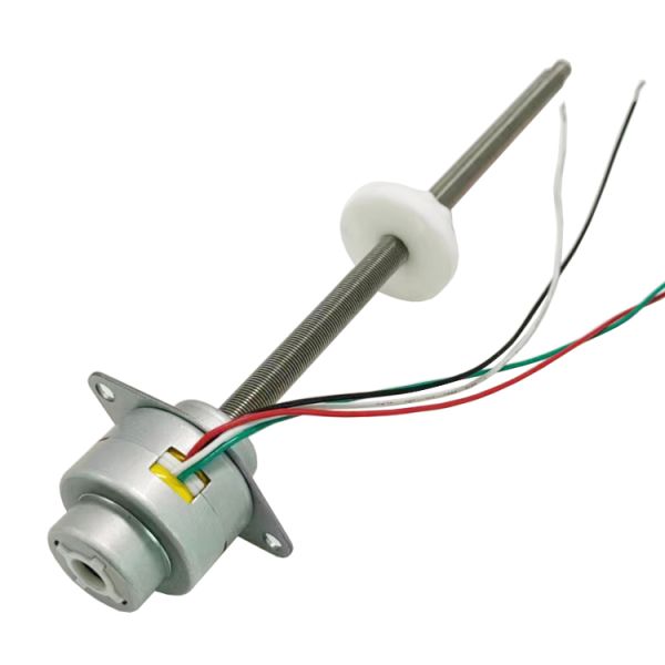 VSM25C-48S External Drive Long Lead Screw Permanent Magnet Linear Stepper Motor 25mm Diameter