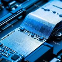Commande personnalisée PCB rigide polyimide flexible PCBA ENIG Immersion Finitions en argent