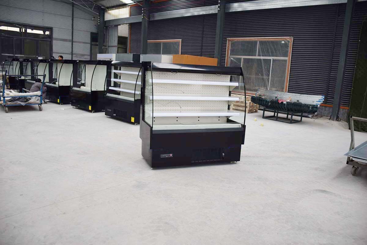 Размораживая 660mm Refrigerated холодильник открытой выкладки R290