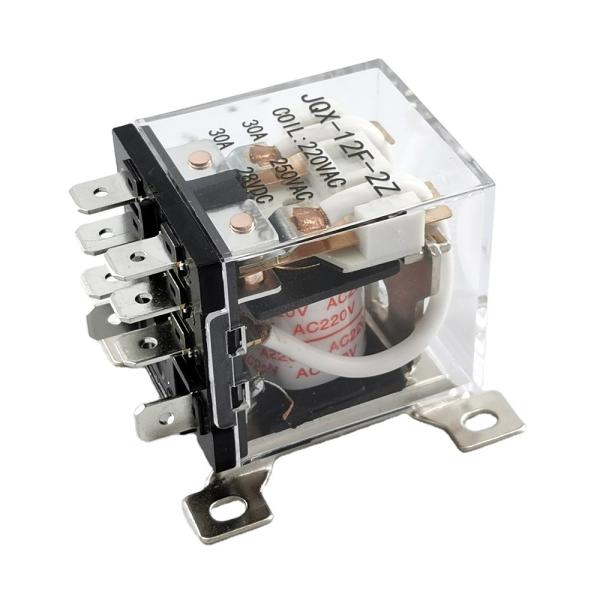 JQX-12F 2Z DC 12V 30A 8 Pin DPDT General Purpose High Power Relay