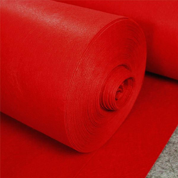 Modern Luxury Red Carpet Runner for Wedding Prayer Home Car Party 100% Polyester