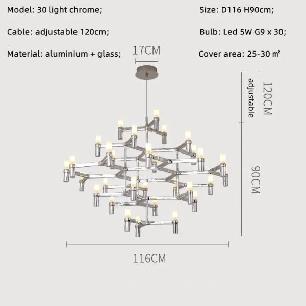 Creative Art Deco Pendant Lights Modern Luxury Chandeliers Crown Magnum Pendant（WH-AP-604）