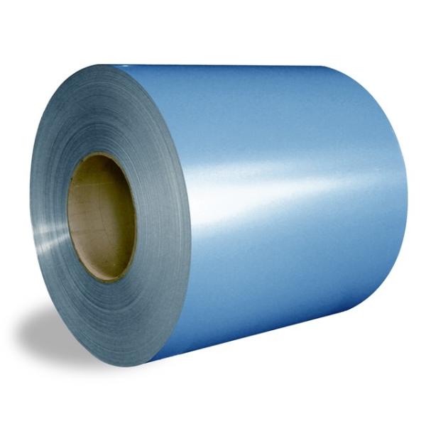 Interior Wall Powder Coated Aluminium Sheet , Coated Aluminum Sheet Metal