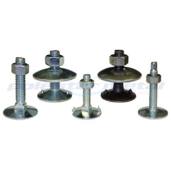 Grade 6.8 Carbon Steel Flat Countersunk Head / Fanged Elevator Bolts DIN 934