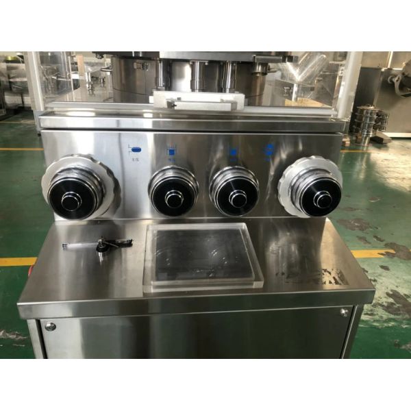 Rotary Pharmaceutical Tablet Press 7.5kw Powder Tablet Press Stainless Steel