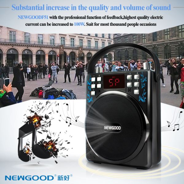 Outdoor Portable Subwoofer Speaker for morninng exercise,likeYoga,Taiji,walker and dancing