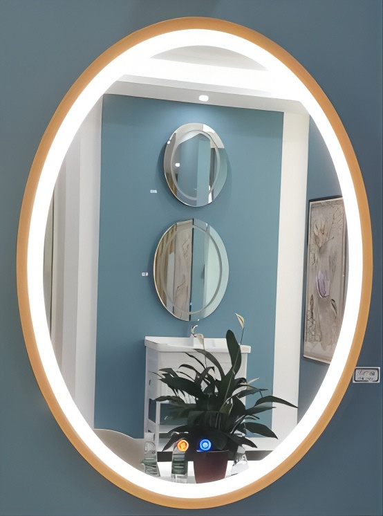 ODM OEM зеркала 4200K современного украшения овальный подсвеченный
