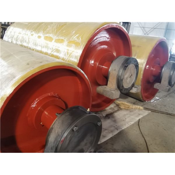Heavy Duty Steel Bend Pulley FDA For Belt Conveyors