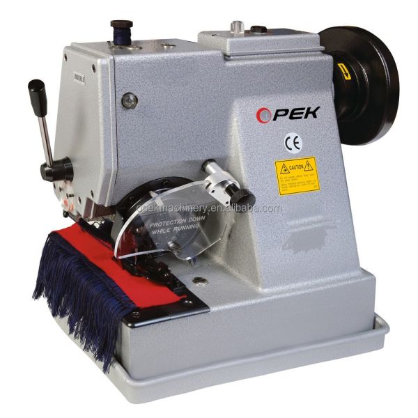 Single Knitting Method OPEK Scarf Tassel Making Machine for Knitted Scarf Construction Works