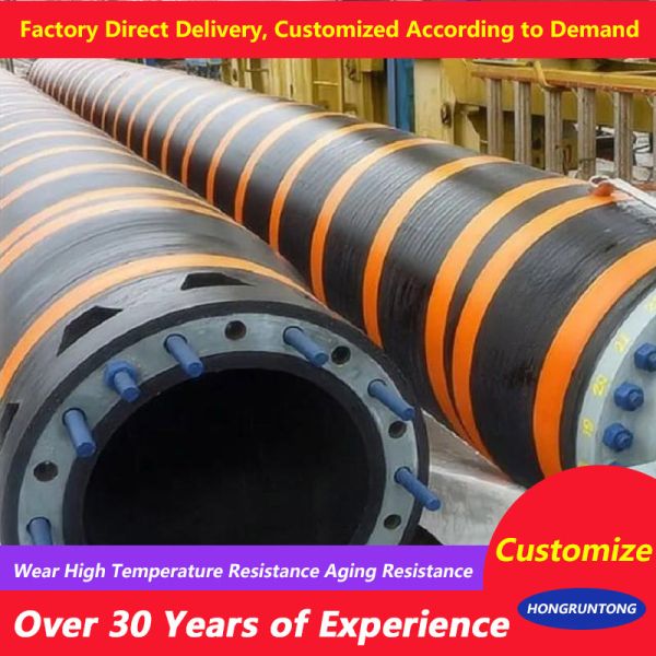 Wear Resistant Floating Discharge Hose Pipe High Capacity Fatigue Resistant