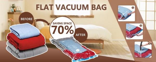 garment canvas tote with vacuum bag, Vacuum hang compressed bags for Down jacket, Compressed Saving Suitcase Space bags