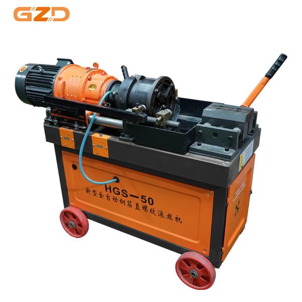 High-Precision Electric Rebar Thread Rolling Machine CNC Rib Peeling And Threading Equipment