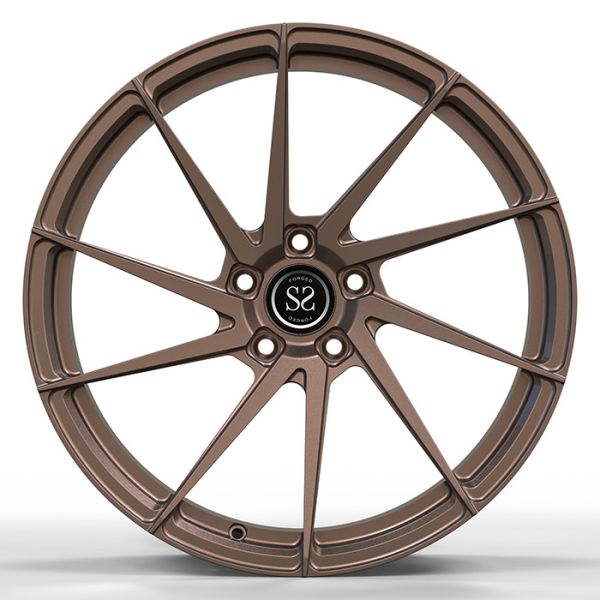 SSJK1011 bronzent Audi Forged Wheels Rs 6 5x112 1-PC 22 pouces