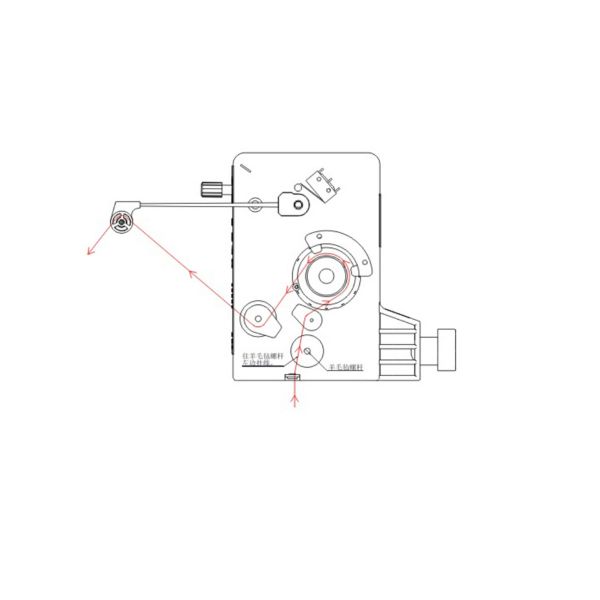 Wire Tension Device Controller QH-MTCS 30-800g For Doing High Frequency Transformer