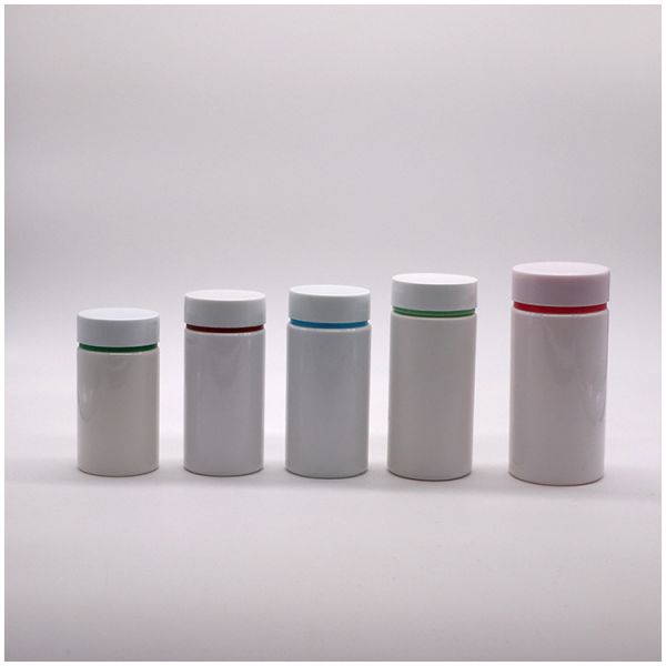Pharmaceutical Disposable Medicine Pill Bottles 150ML With Double Screw Cap