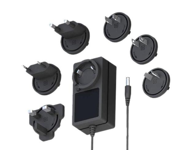 IEC62368/61558 Certified 48W AC DC Power Adapter - 12V 4A, 24V 1.5A, 36V Switching Power Supply- Detachable Plug Design