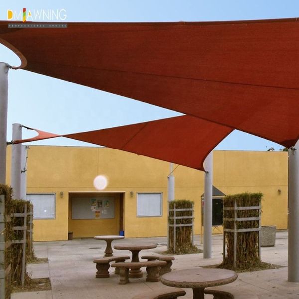 Swimming Pool Sun Shade Sail Shade Sail Tents HDPE Car Sun Shade