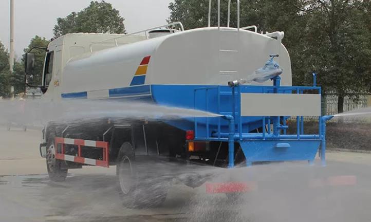 Euro 2 Diesel Water Storage Truck 3500 Gallon Water Truck 4x2