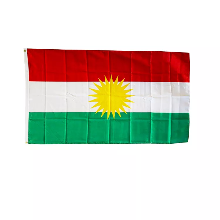 100D Polyester Fabric Custom World Flag 3x5ft Flags 48h Fast Delivery