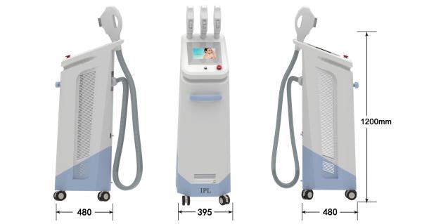 big spot size 16*50mm fast painless laser hair removal shr ipl elight 3 in 1 machine