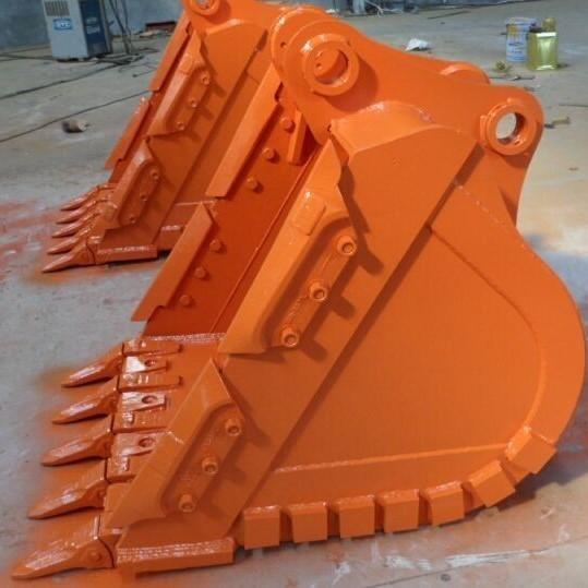 Balde HD durável para obras de construção Zaxis 330 EX330 Balde de rocha pesado forte