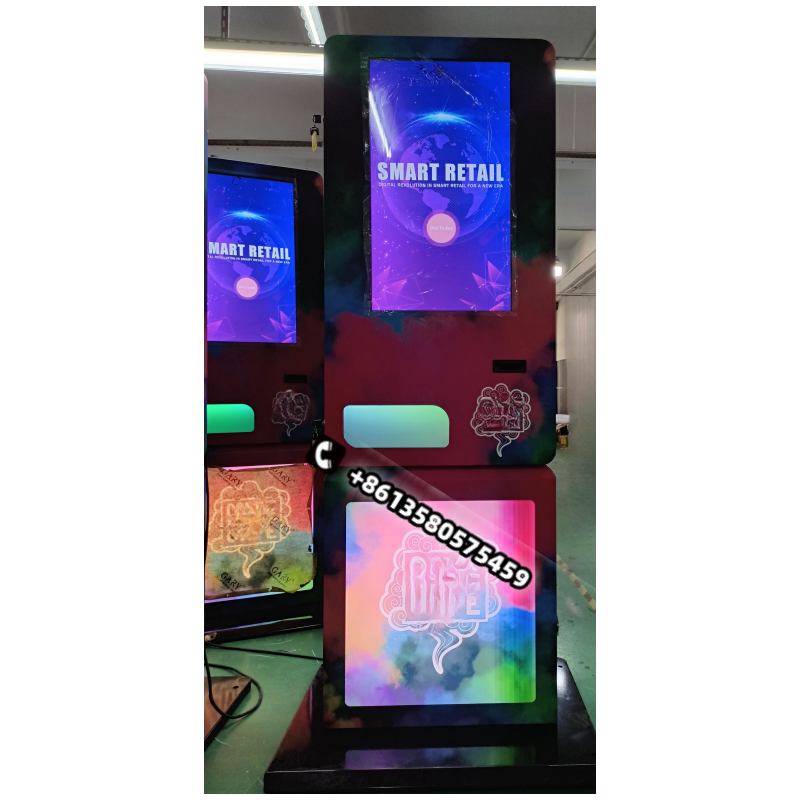 Automatic User-Friendly Wigs Spring Touch Screen Vending Machine for Public Spaces