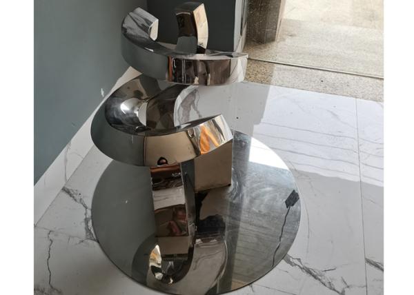 ODM Interior Decoration Mirror Polished Stainless Steel Sculpture