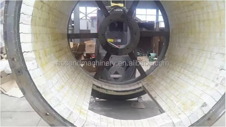 TCQ2100X2100 Глинистый древесный уголь Керамический мягкий шлифовальный завод Горное оборудование с эффективным объемом 6 7 8 кубических метров