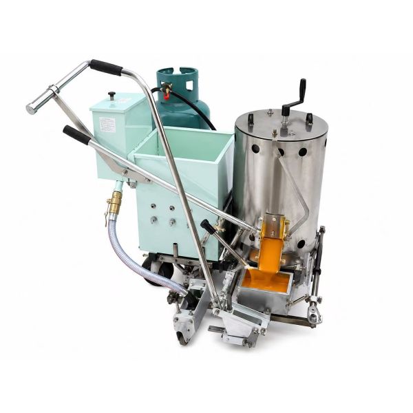 Hand Push Thermoplastic Road Marking Machine Screed Type Road Line Marking Equipment