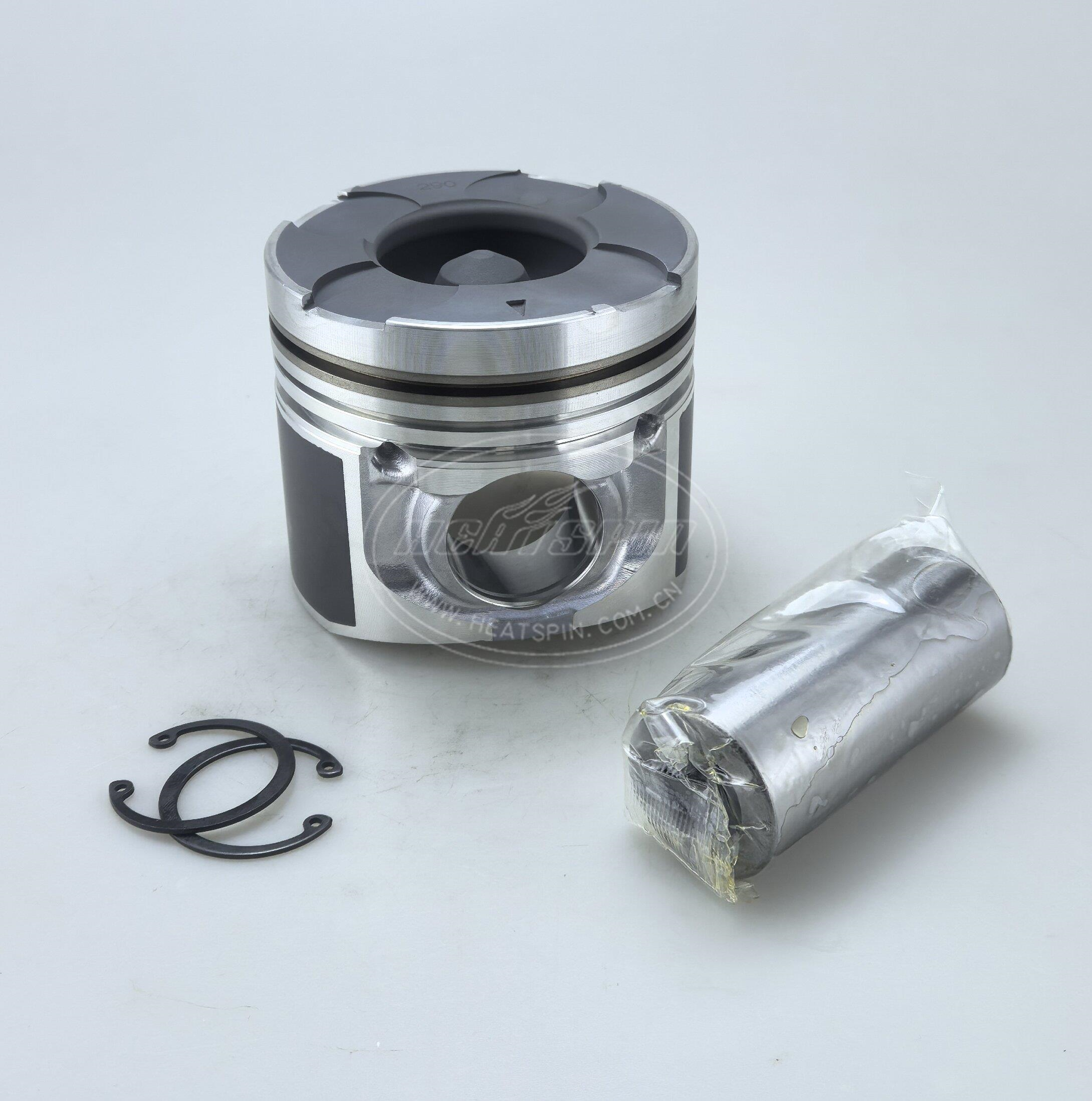 4x New 91.1mm Engine Pistons with Rings Set for Mitsubishi 4D56T (16V)  1110C313 Turbo Diesel