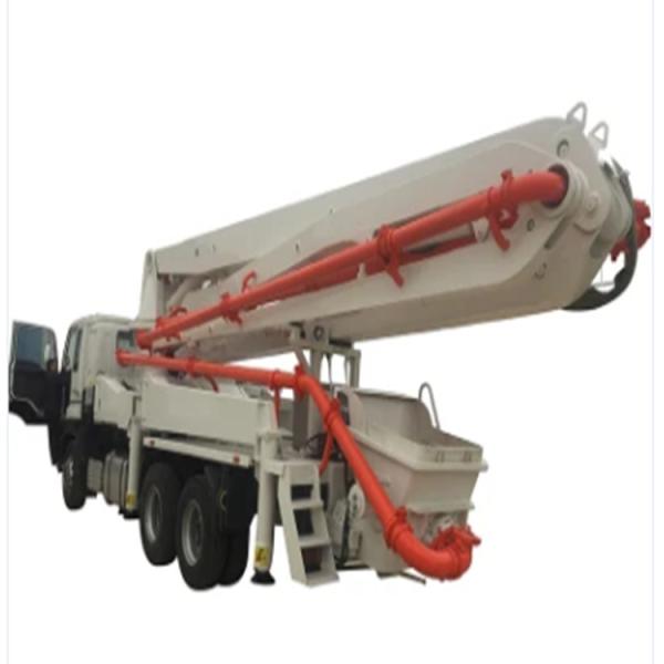 HOWO/ DONGFENG 50m Pumping Height Placing Boom Heavy  Concrete Pump Truck 6X4 8X4 460HP Diesel Concrete Pumper Machine