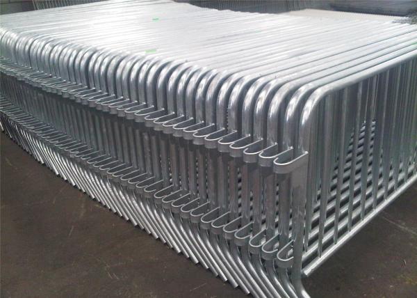 Hot Dipped Galvanized /pre-galvanized Interpon Powder Coated Crowd Control Barriers ASTM AND AS/NZS 1.1m x 2.5m