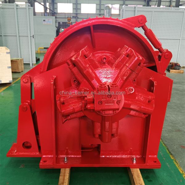 Versatile 10 Tons Hydraulic Winch for Ships Fishing Boats Dredgers and Anchor Winches